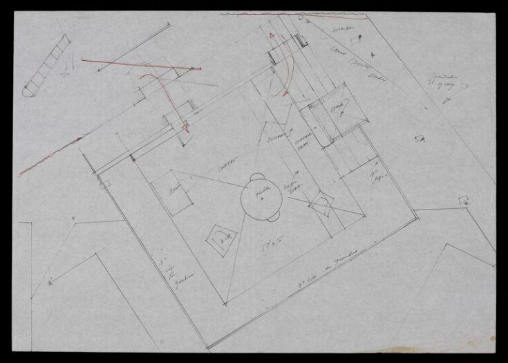 Preliminary theatre groundplan image