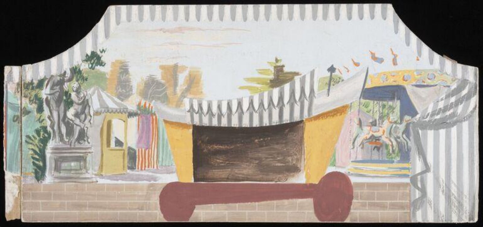 Painting, Hans Feibusch, 1946
