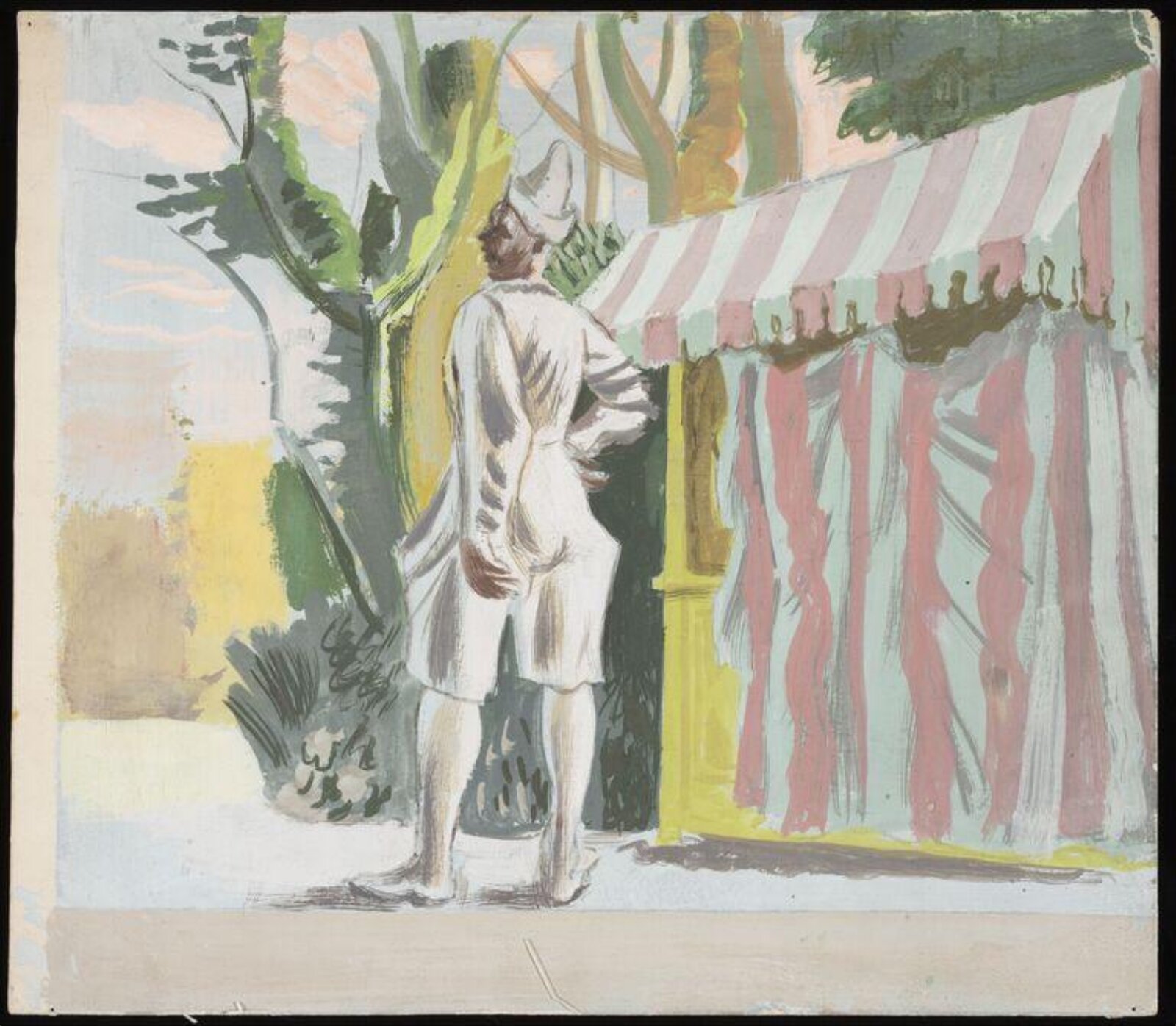 Painting, Hans Feibusch, 1946