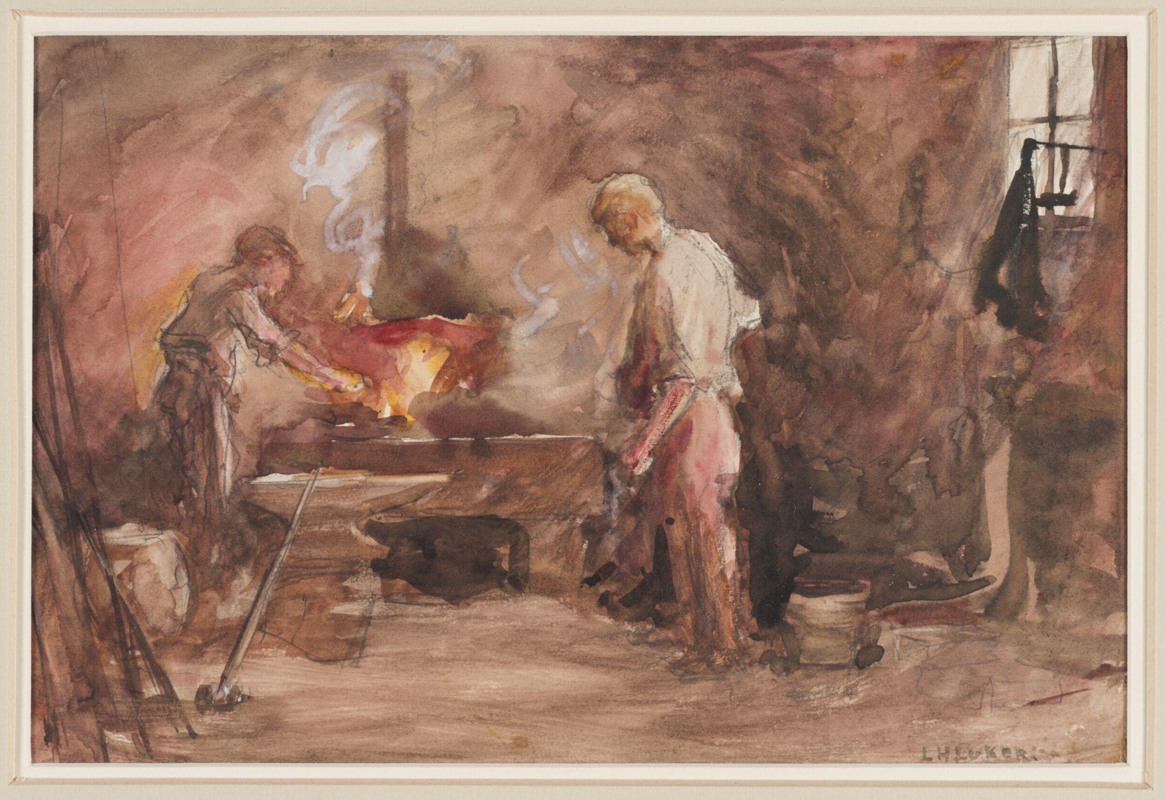 The Forge, Louie Burrell, ca.1890-1903
