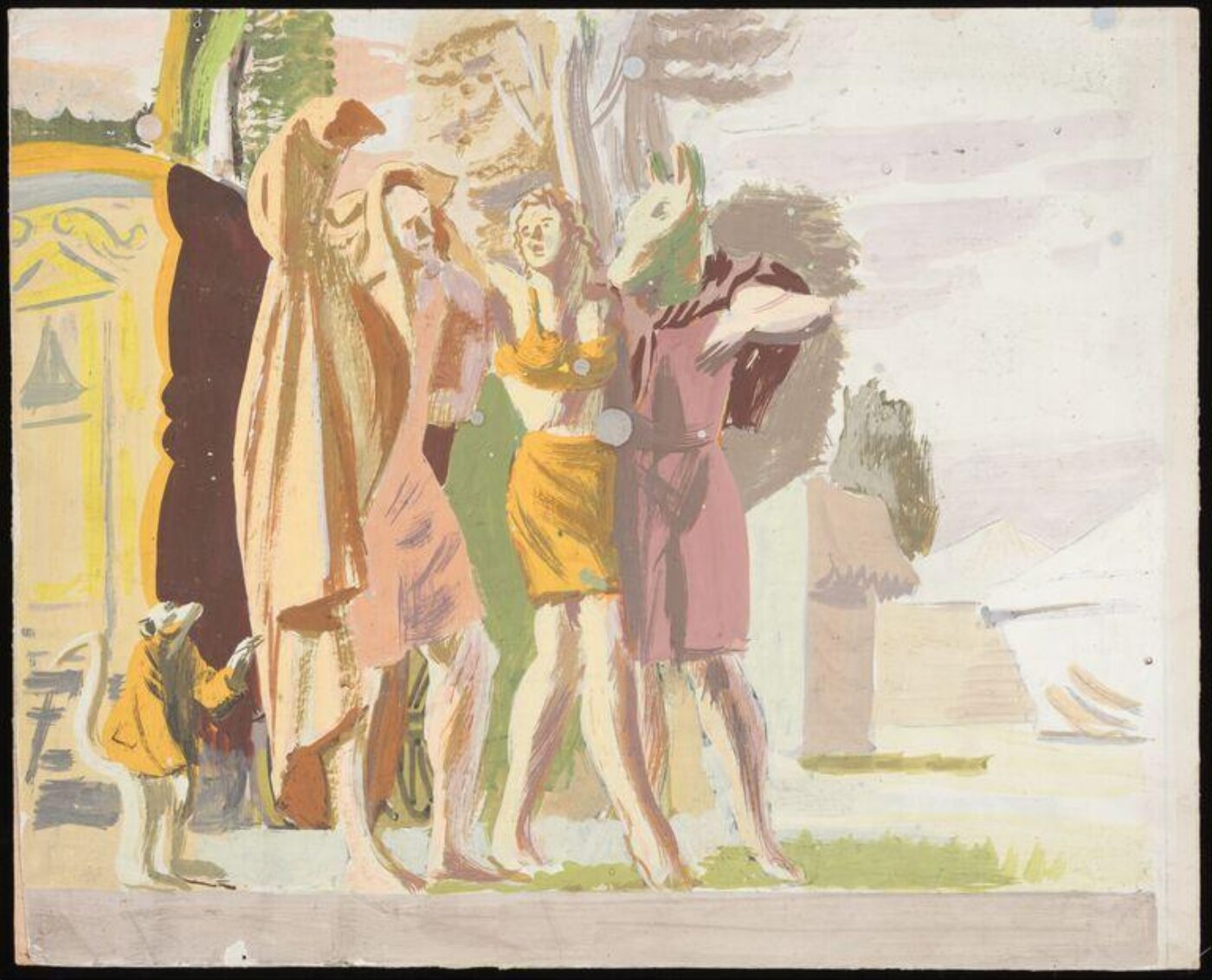 Hans Feibusch, Painting