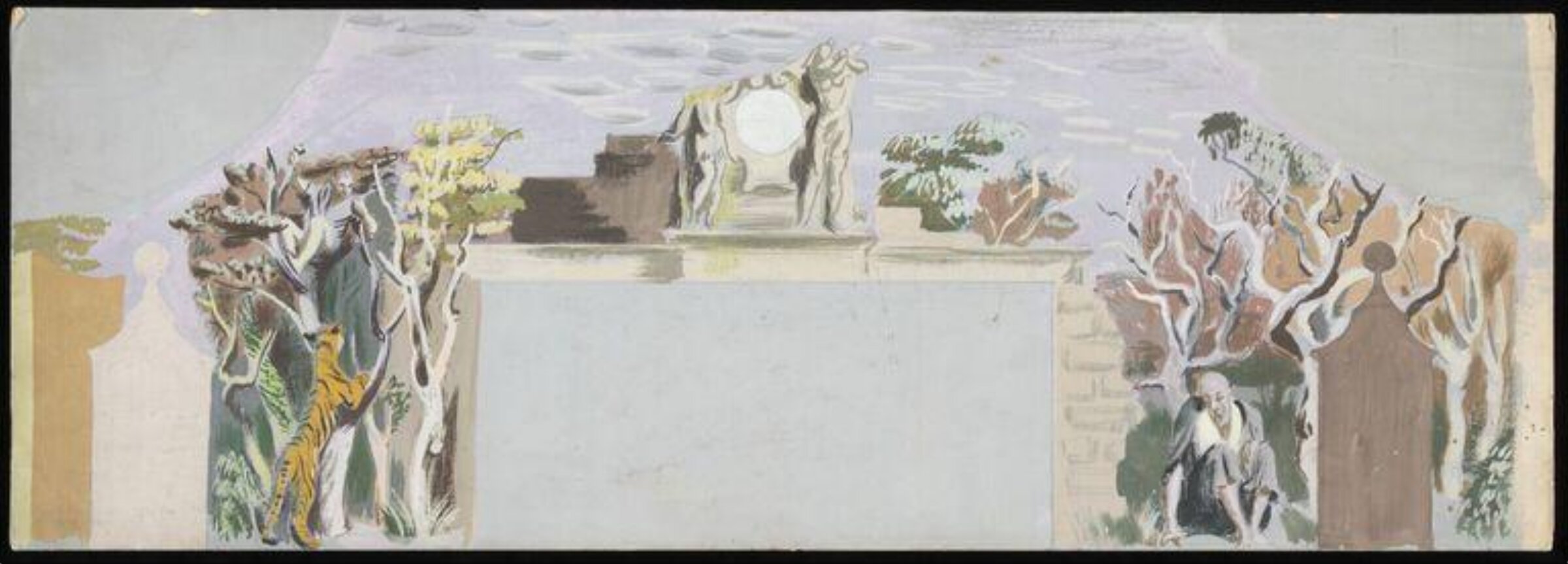 Painting, Hans Feibusch, 1946