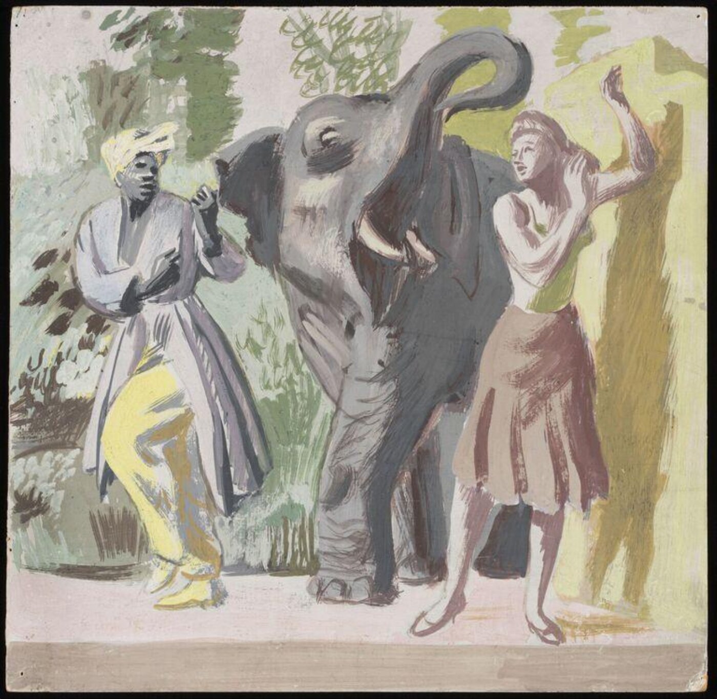 Hans Feibusch, Painting