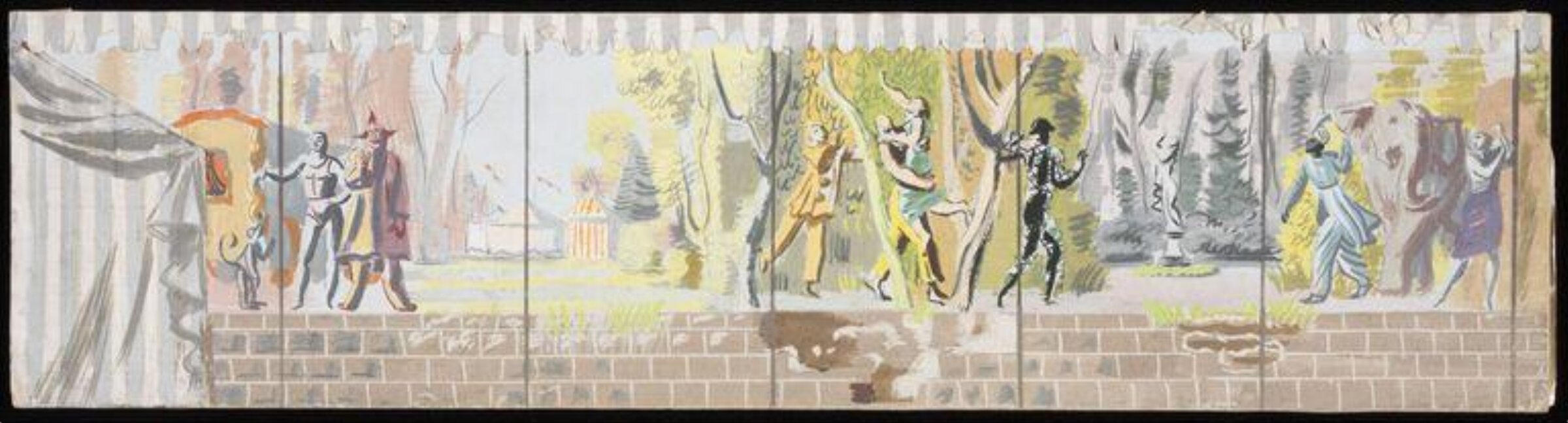 Painting, Hans Feibusch, 1946