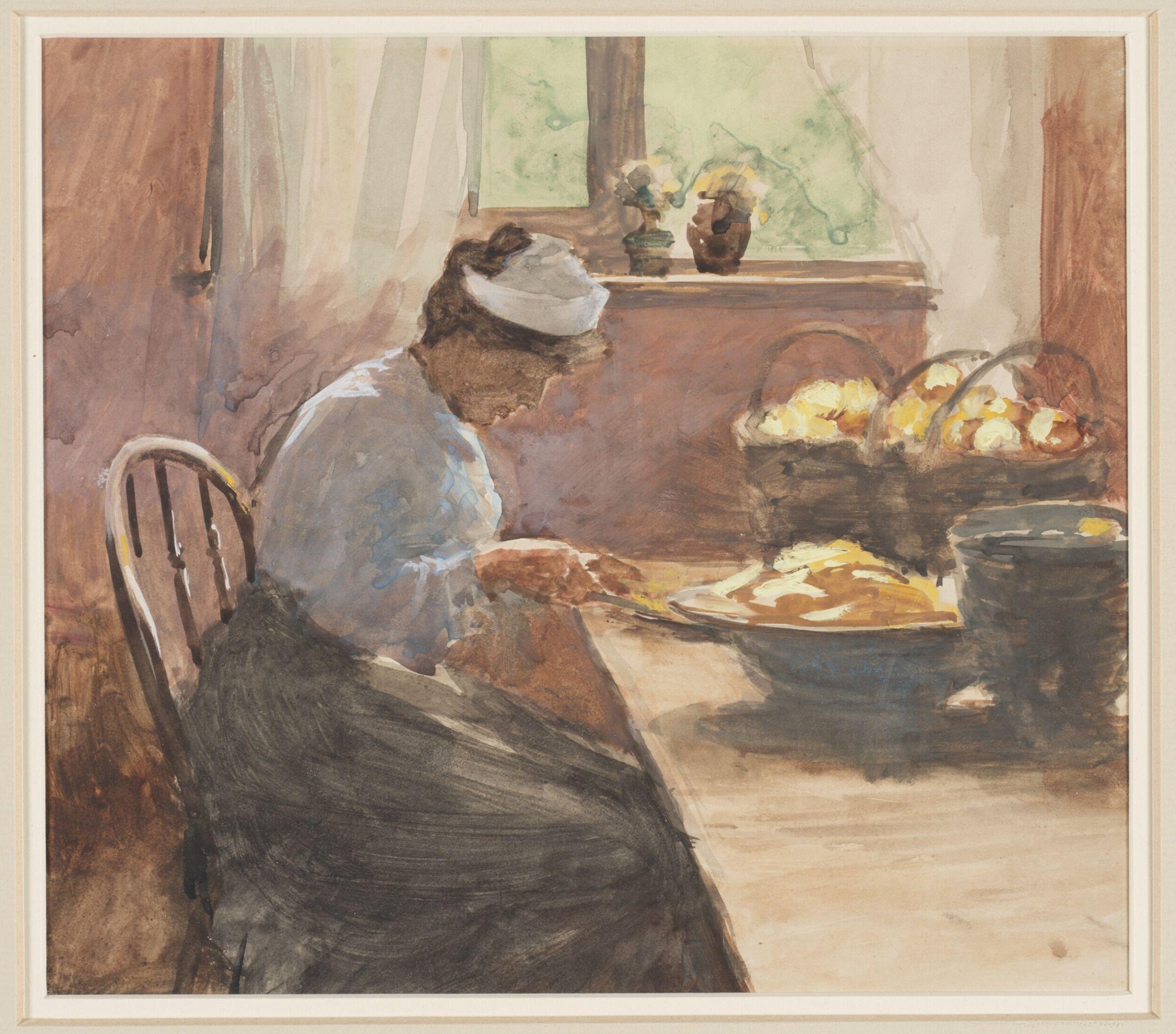Making Marmalade., Louie Burrell, ca.1890-1903
