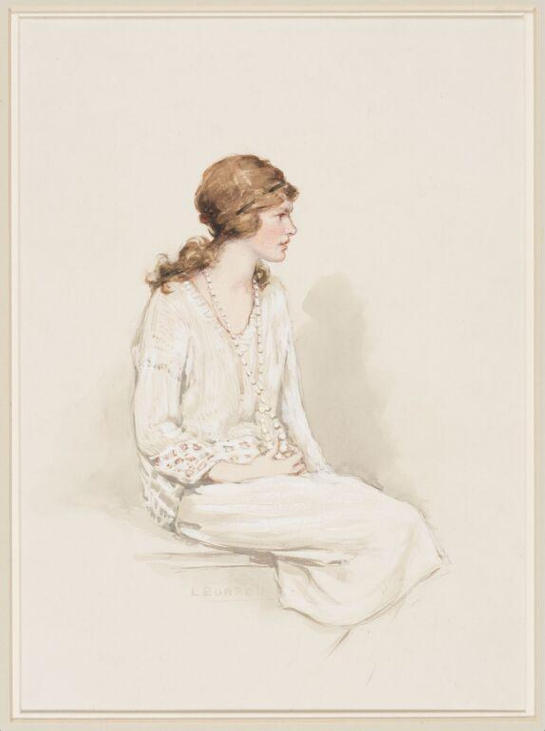 Joan Jackson (later Mrs. W.A. Paton)., Louie Burrell, ca.1923-7