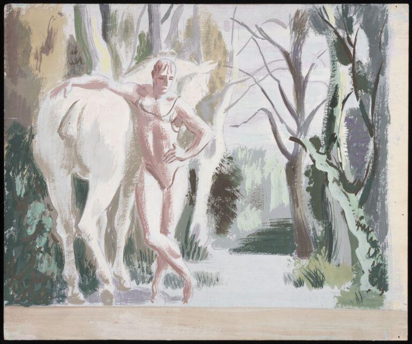 Hans Feibusch, Painting