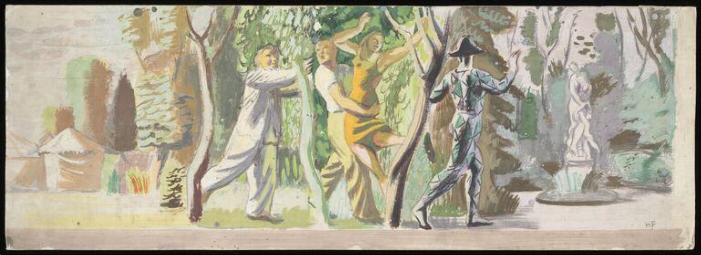 Hans Feibusch, Painting