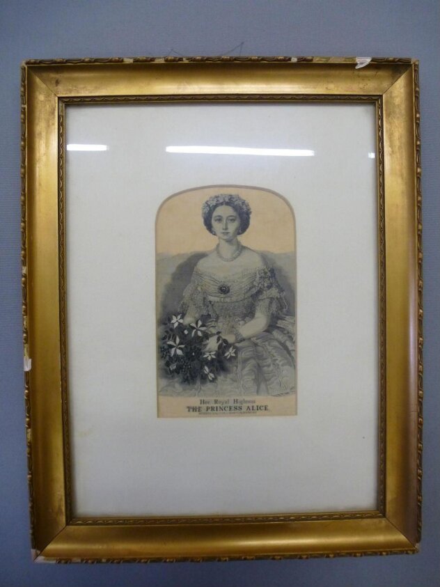 Her Royal Highness The Princess Alice (1861) by Richard Dalton
