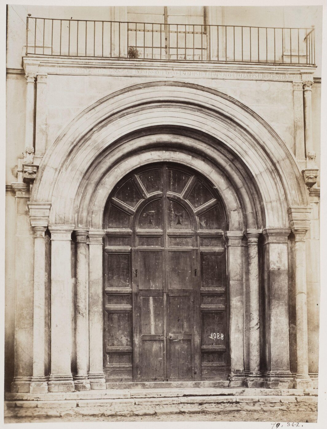 Parker, John Henry, Church of S. Antony the Abbot - Doorway, with circular head and Gothic Mouldings, c. A.D. 1200.