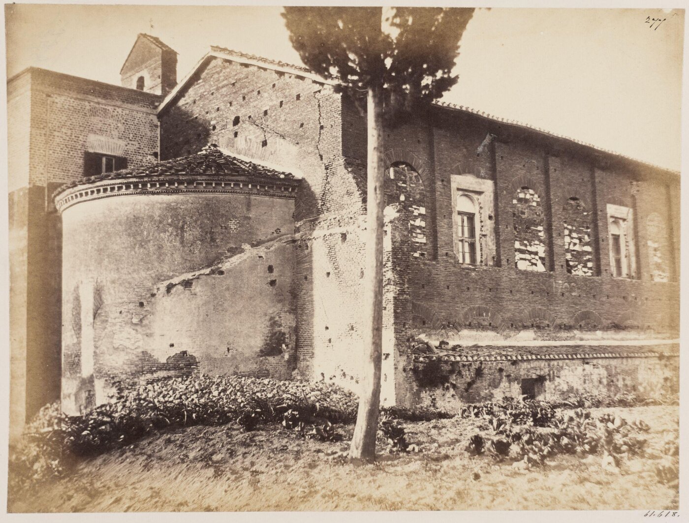 Parker, John Henry, Church of S. Balbina on the Pseudo-Aventine Apse and Side, c. A.D. 1120.