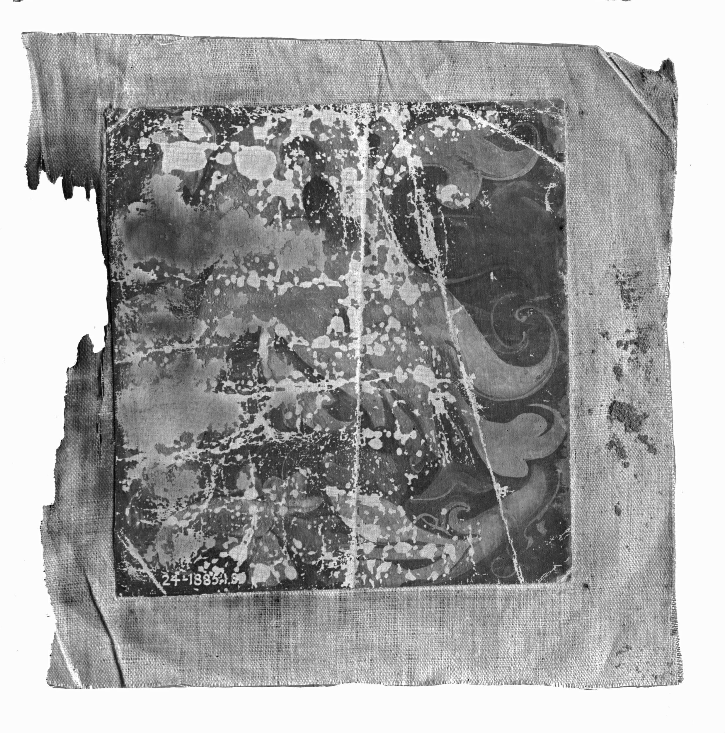 Copy of painting in the caves of Ajanta (cave 1)