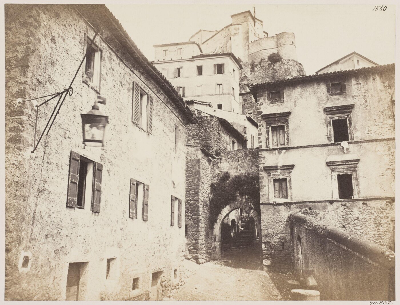 Parker, John Henry, Out of Rome - Subiaco, Stone Arch or Postern of the old Castle.