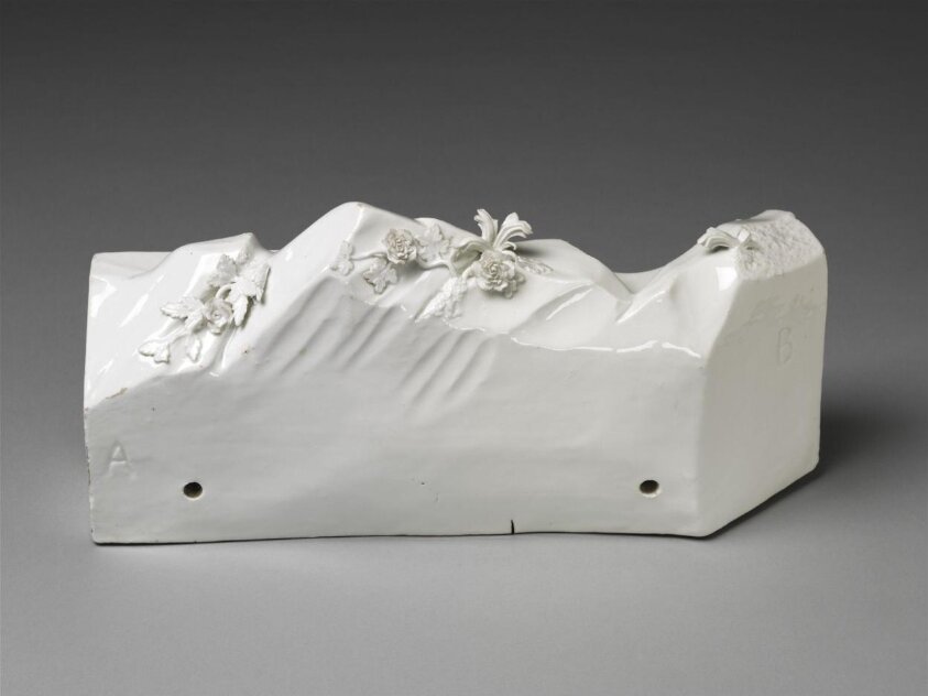Section of the Reiterdenkmal porcelain table centrepiece