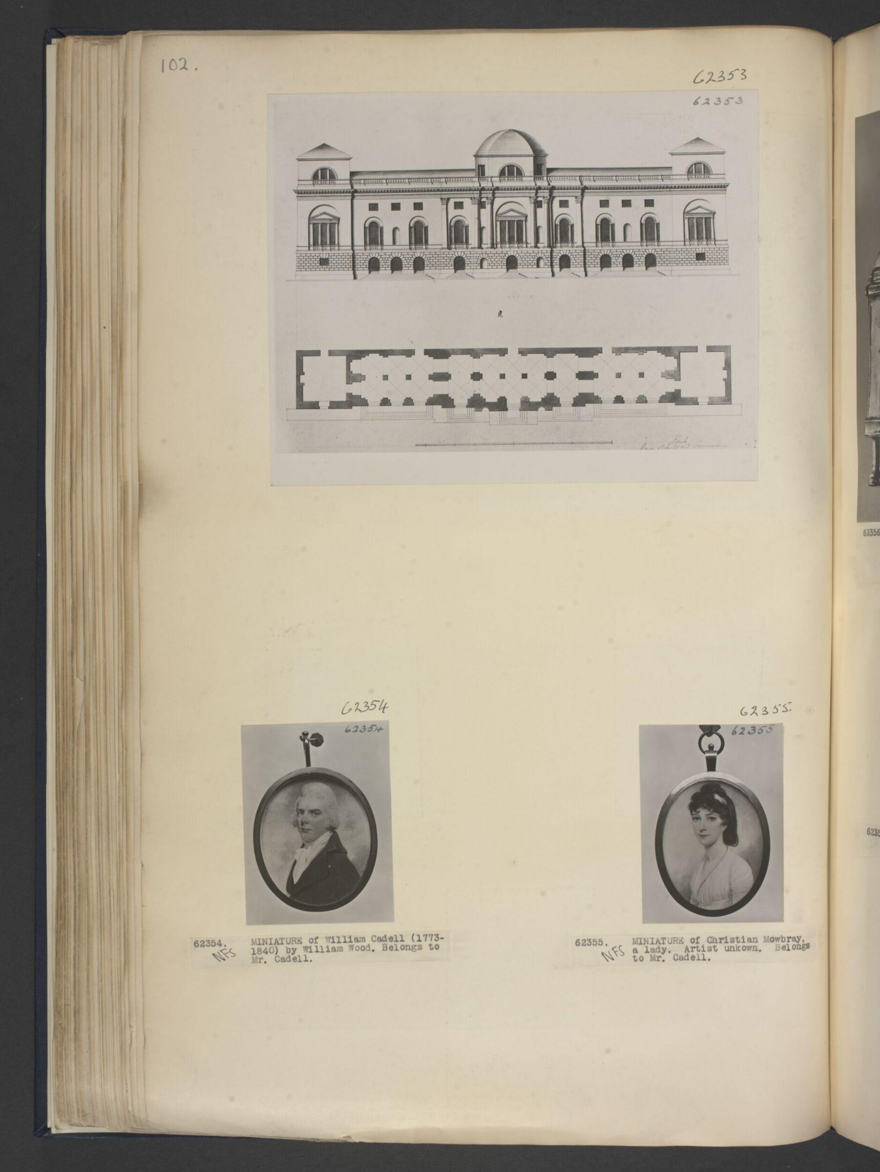 Drawing, William Kent, c. 1733