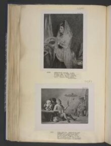 An Interior with a Man Holding Up a Glass and an Old Woman Lighting a Pipe thumbnail 1