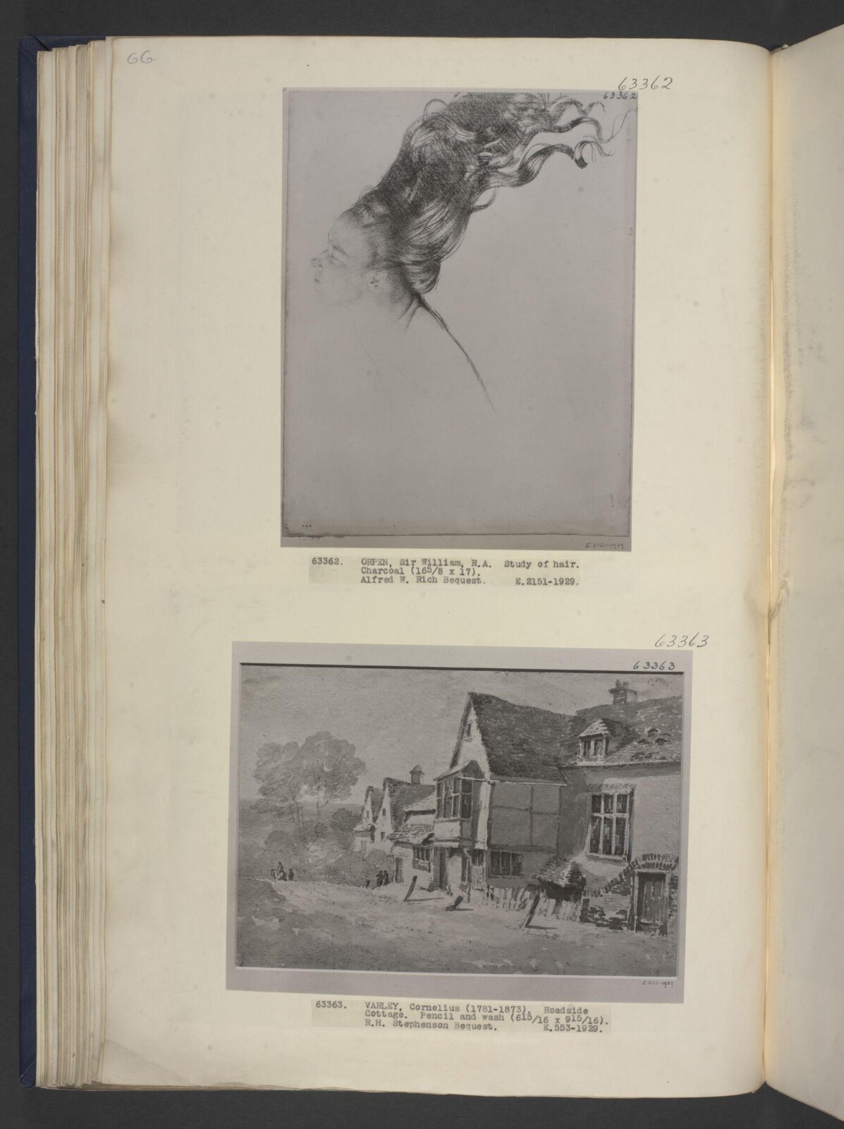 Drawing, Cornelius Varley, 1800-1873