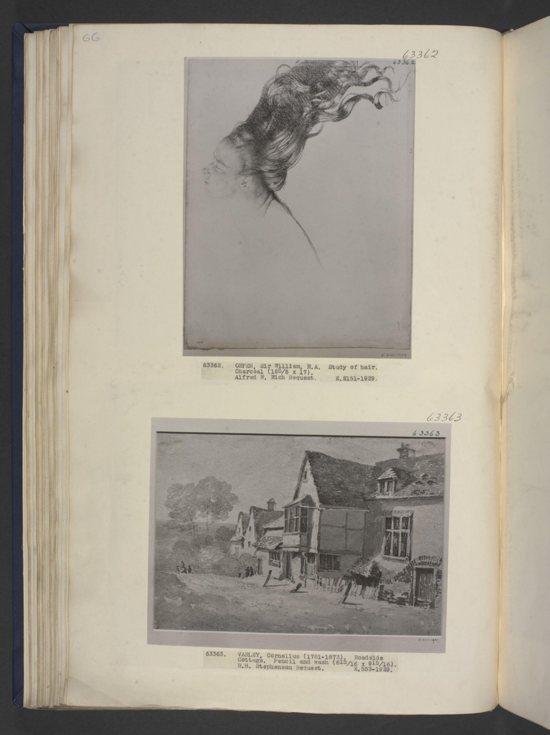 Drawing, Cornelius Varley, 1800-1873