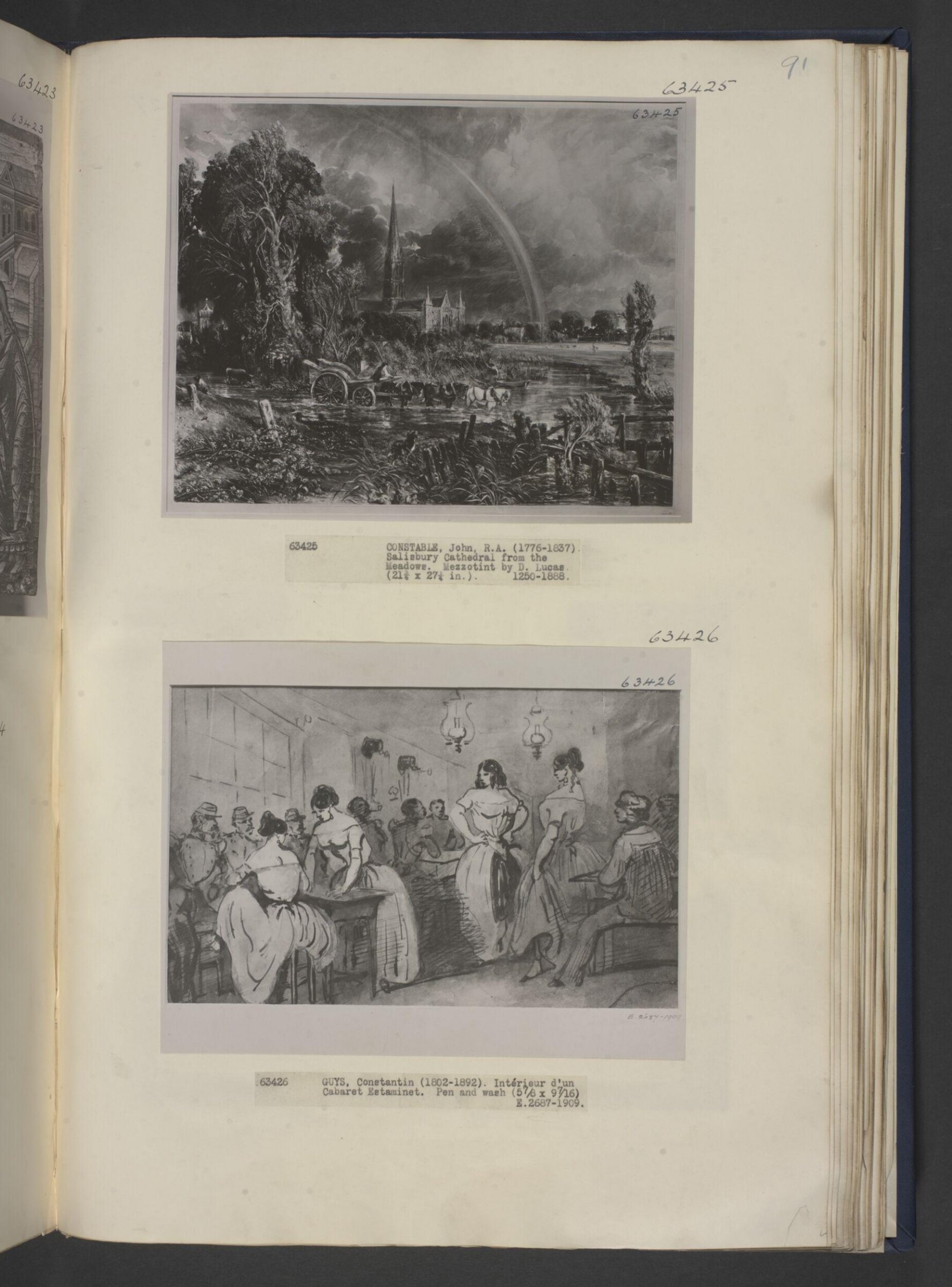 Drawing, Constantin Ernest Adolphe Hyacinthe Guys, 1802-1892
