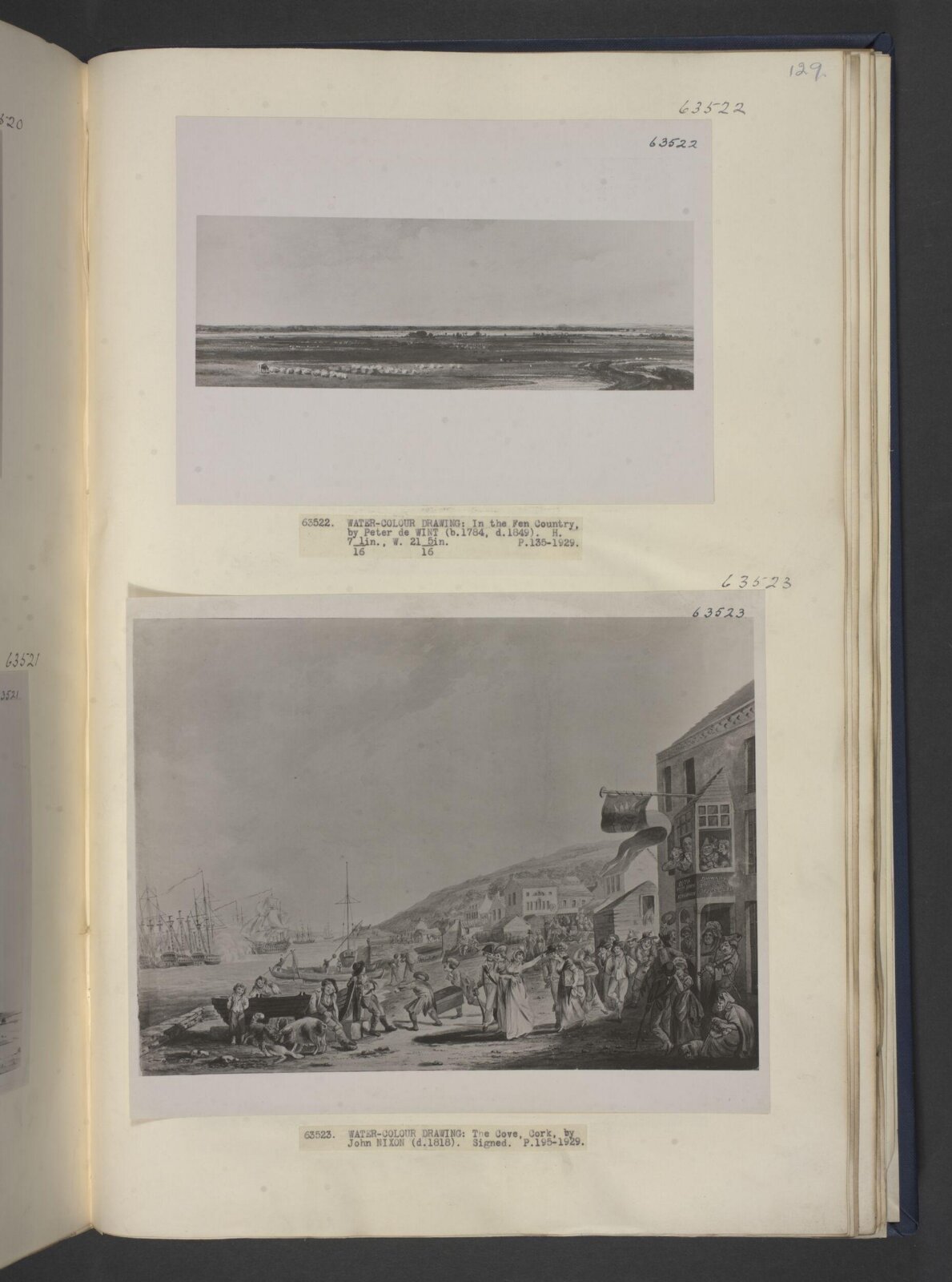 In the Fen Country, Peter De Wint, ca. early 19th century