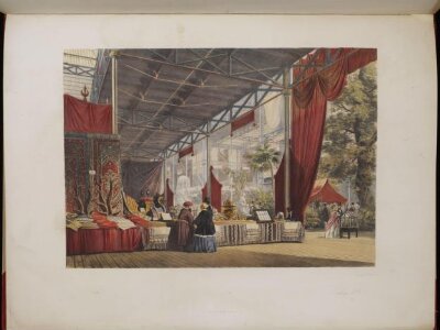 Dickinsons' comprehensive pictures of the Great Exhibition of 1851 : from the originals painted for His Royal Highness Prince Albert, by Messrs. Nash, Haghe, and Roberts ; published under the express sanction of H.R.H. Prince Albert, President of the Royal Commission, to whom the work is, by permission, dedicated