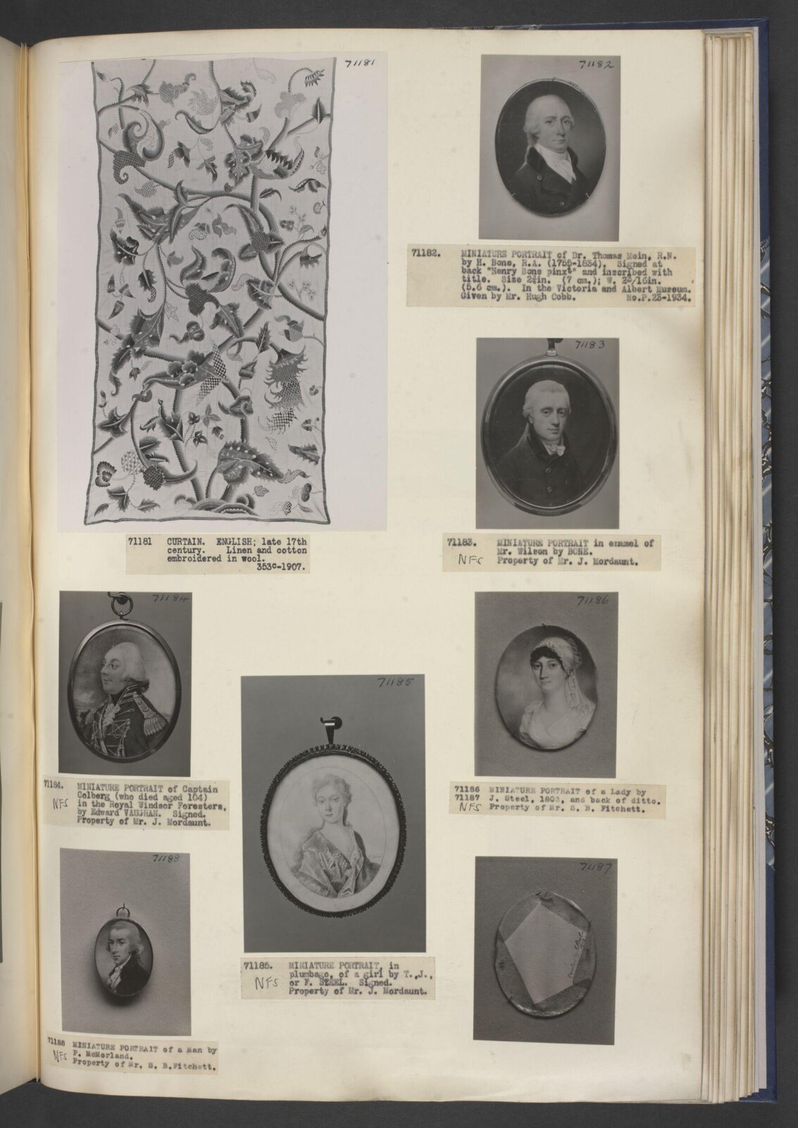 Dr. Thomas Mein, Henry Bone, ca. 1775-1825