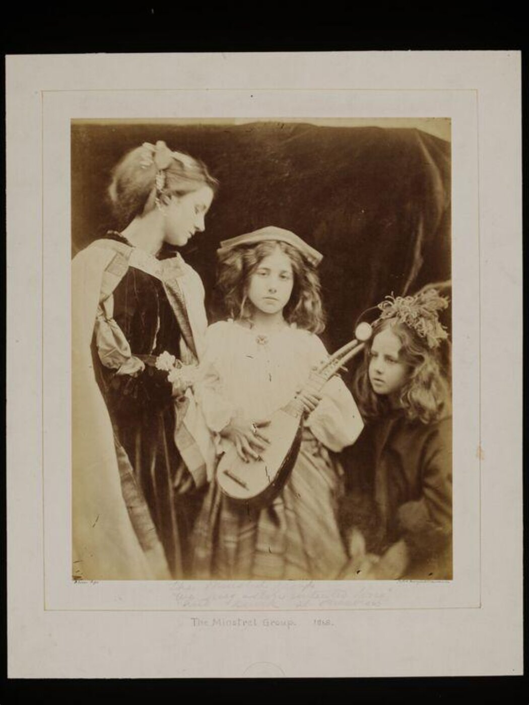 Cameron, Julia Margaret, The Minstrel Group