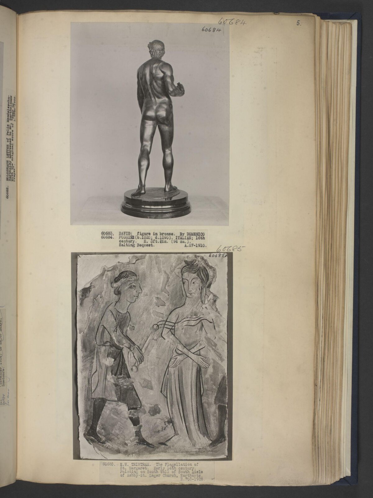 Drawing, Ernest William Tristram, 1927