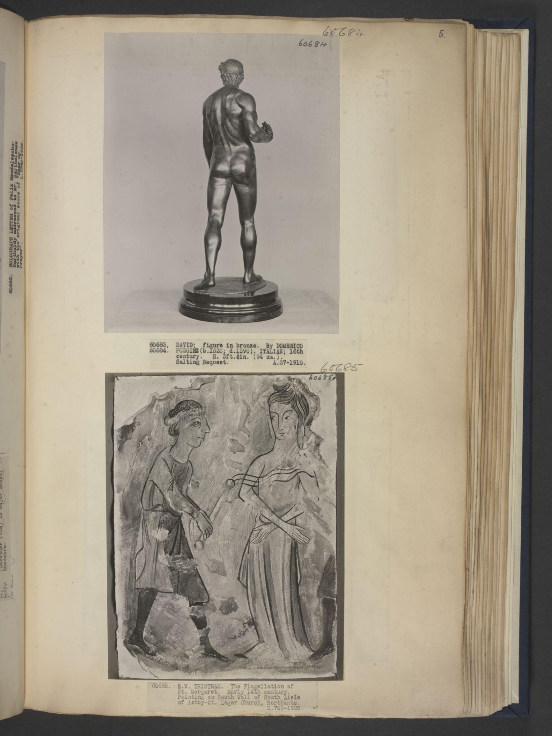 Drawing, Ernest William Tristram, 1927