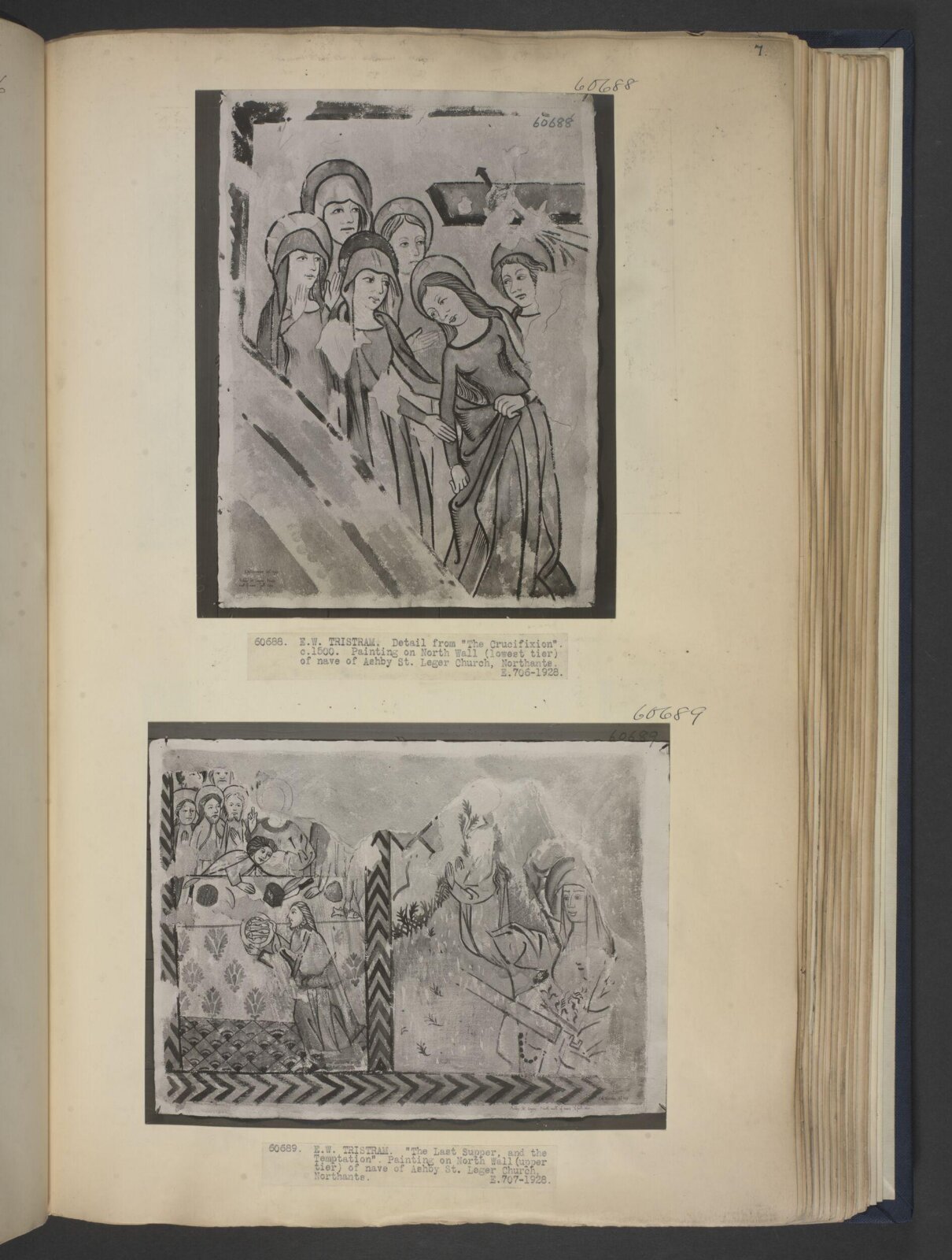 Drawing, Ernest William Tristram, 1927