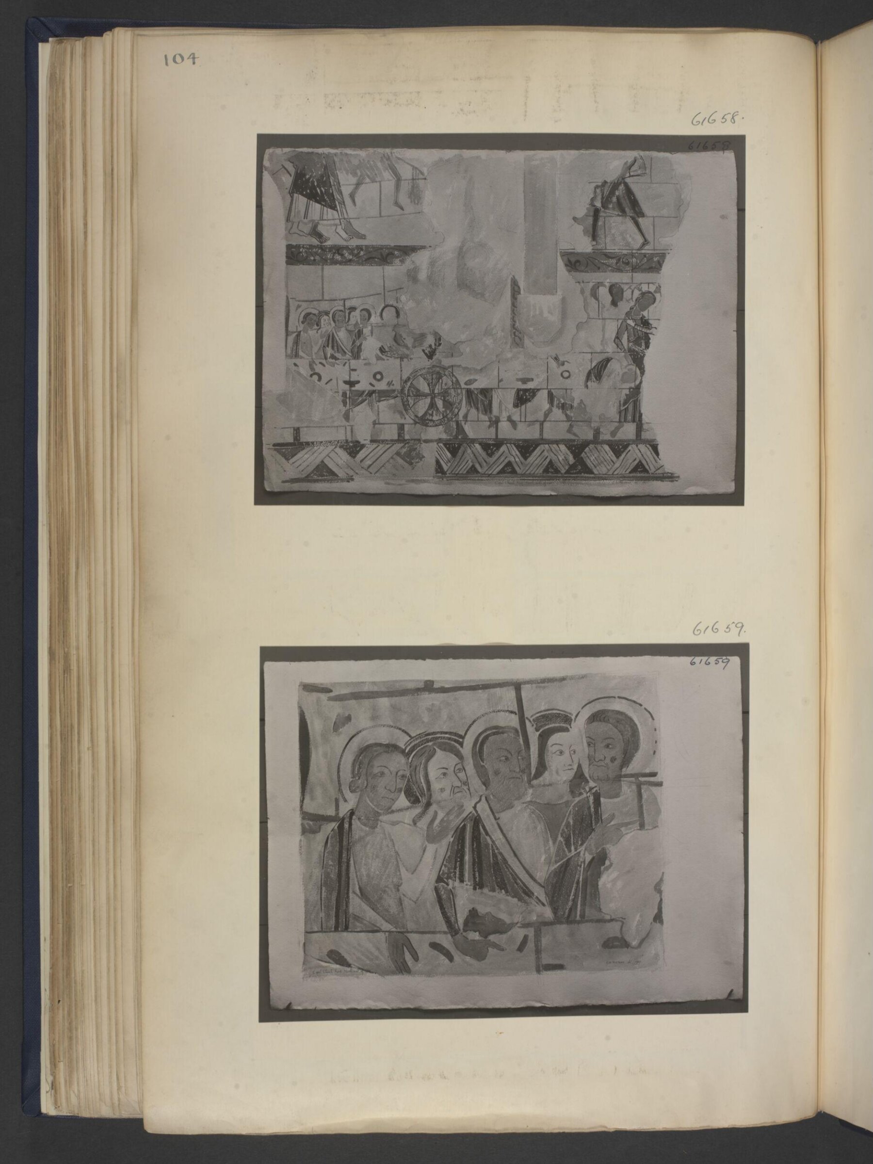 Drawing, Ernest William Tristram, 1927