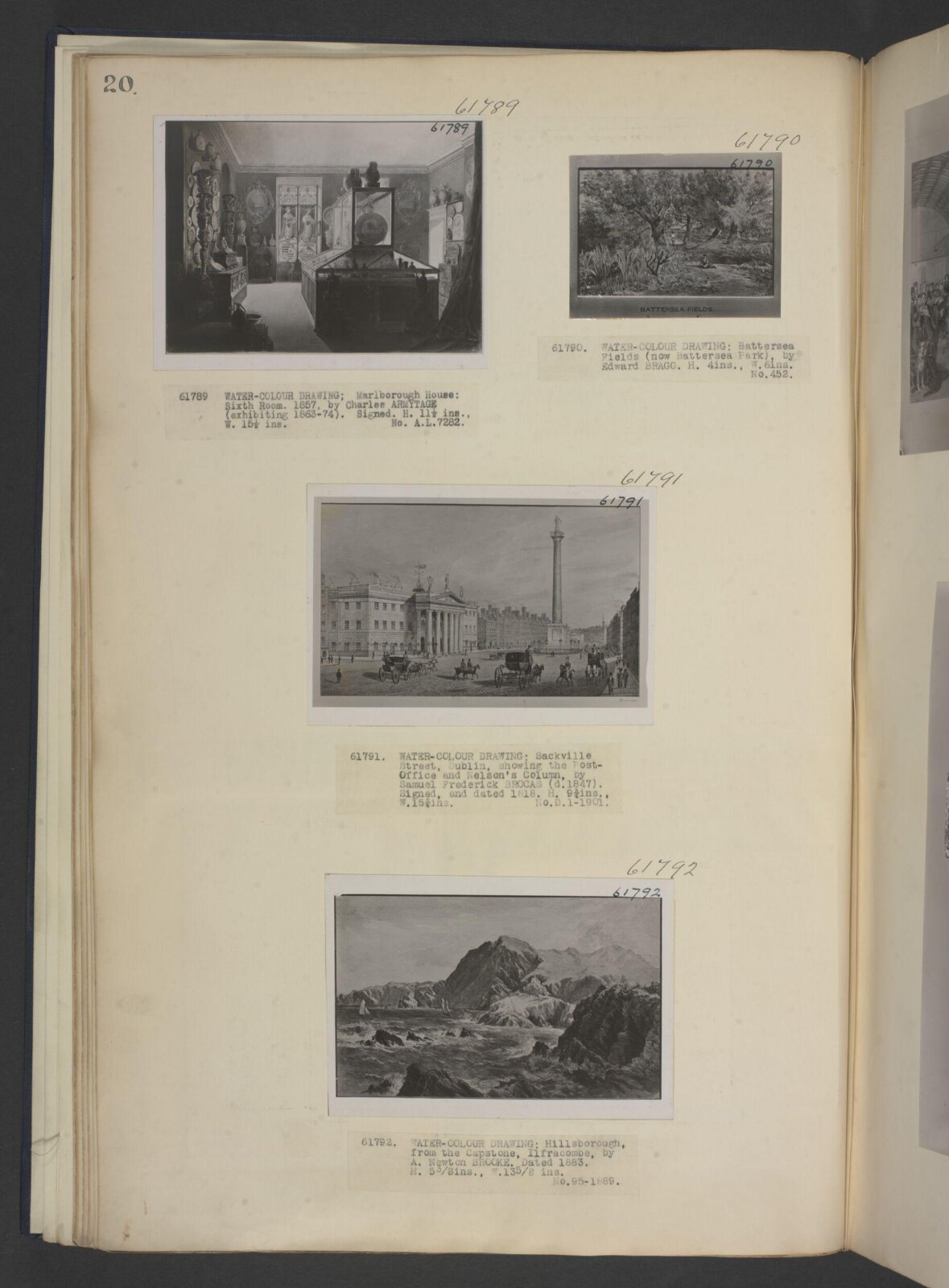 Drawing, Henry James Townsend, 1850-3