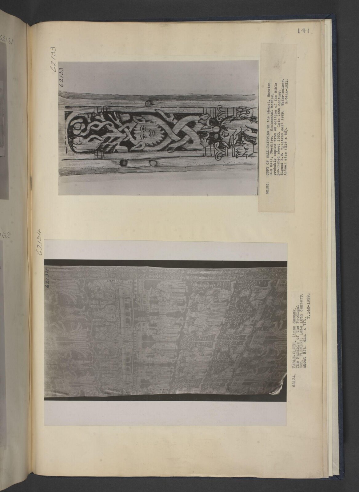 Drawing, Ernest William Tristram, 1929