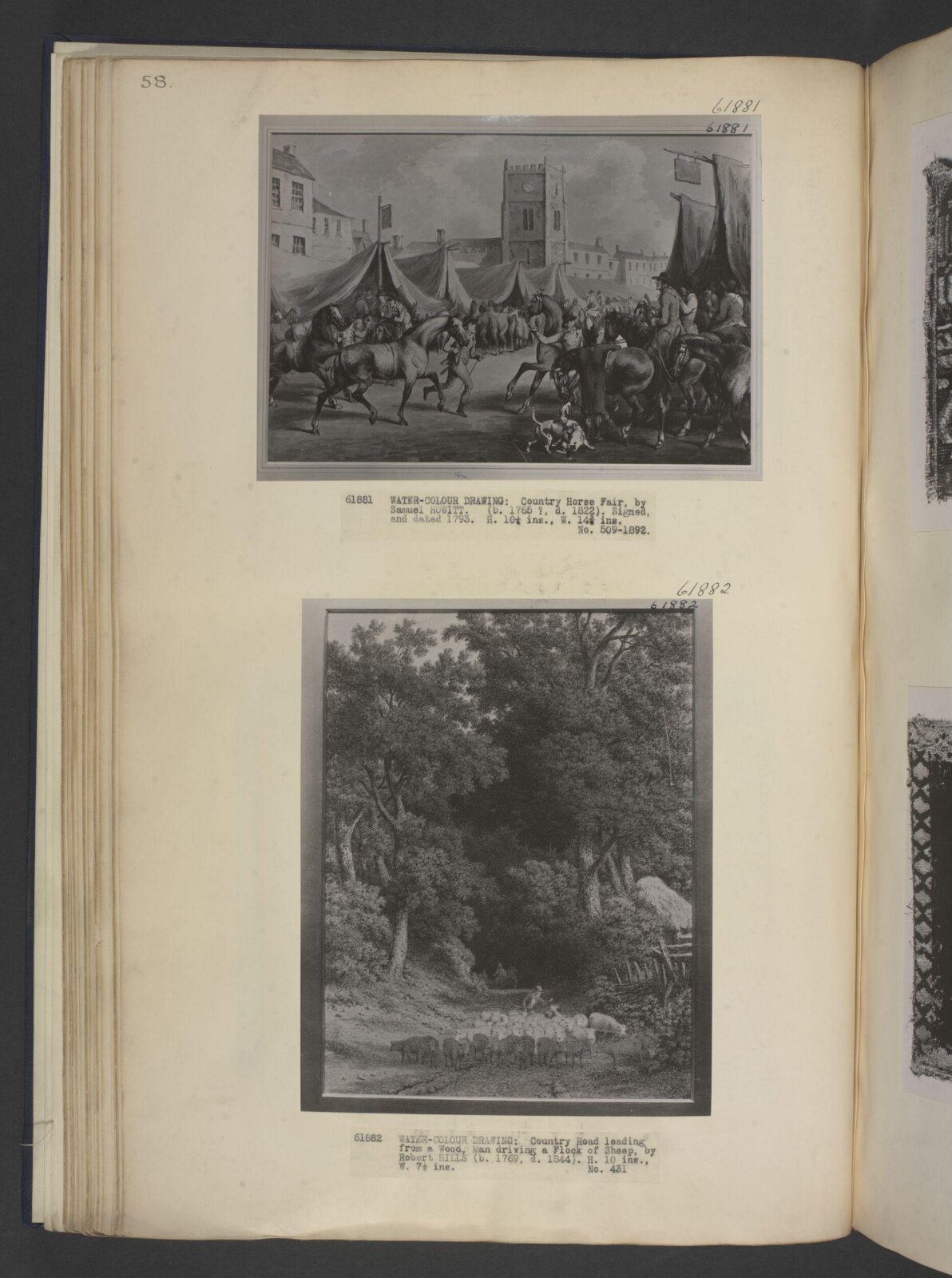 Country horse fair, Howitt, 1793