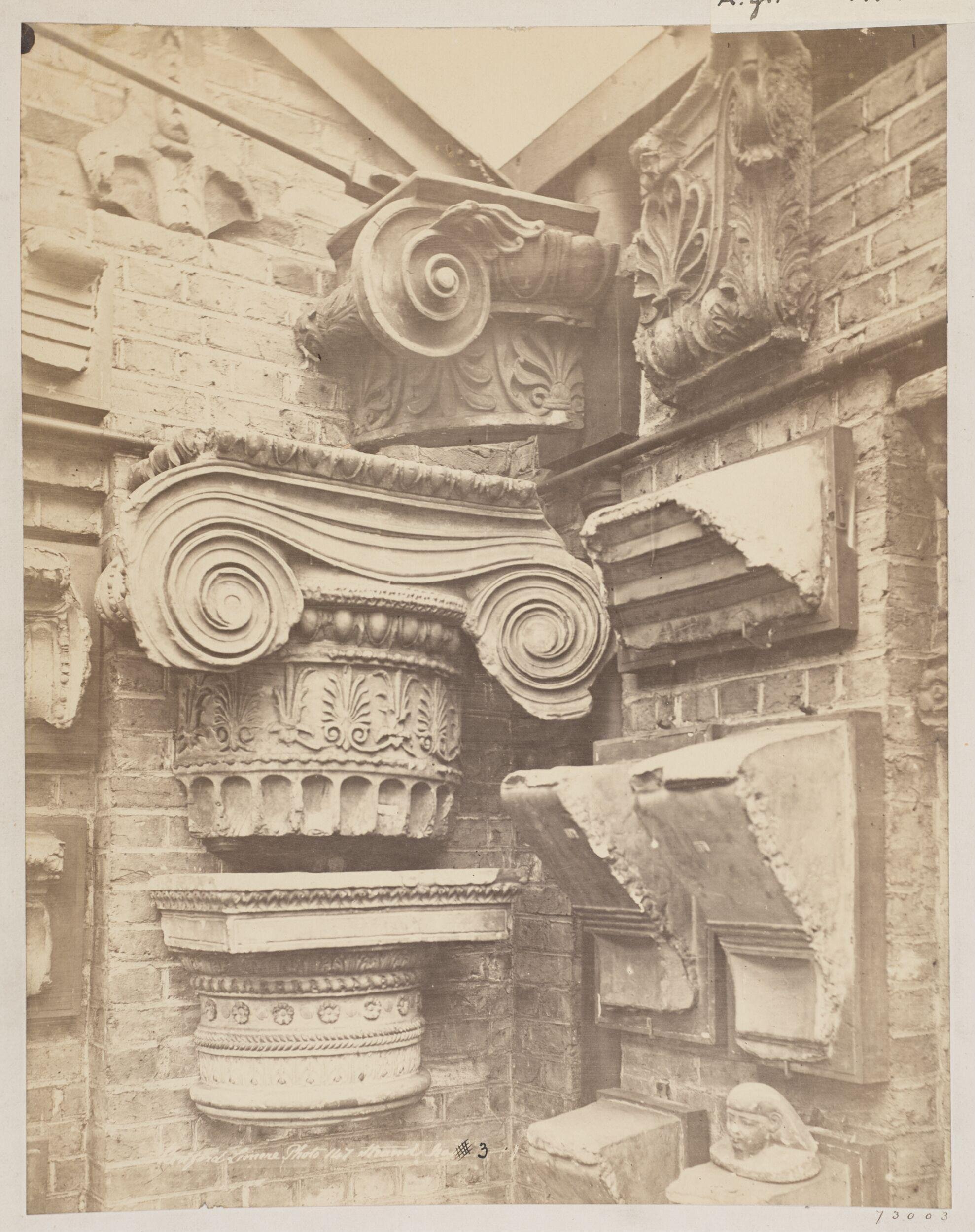 Album No. 1, Photographs taken from Specimens in Royal Architectural Museum