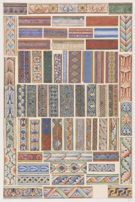 The Grammar of Ornament, Owen Jones, c. 1855–6