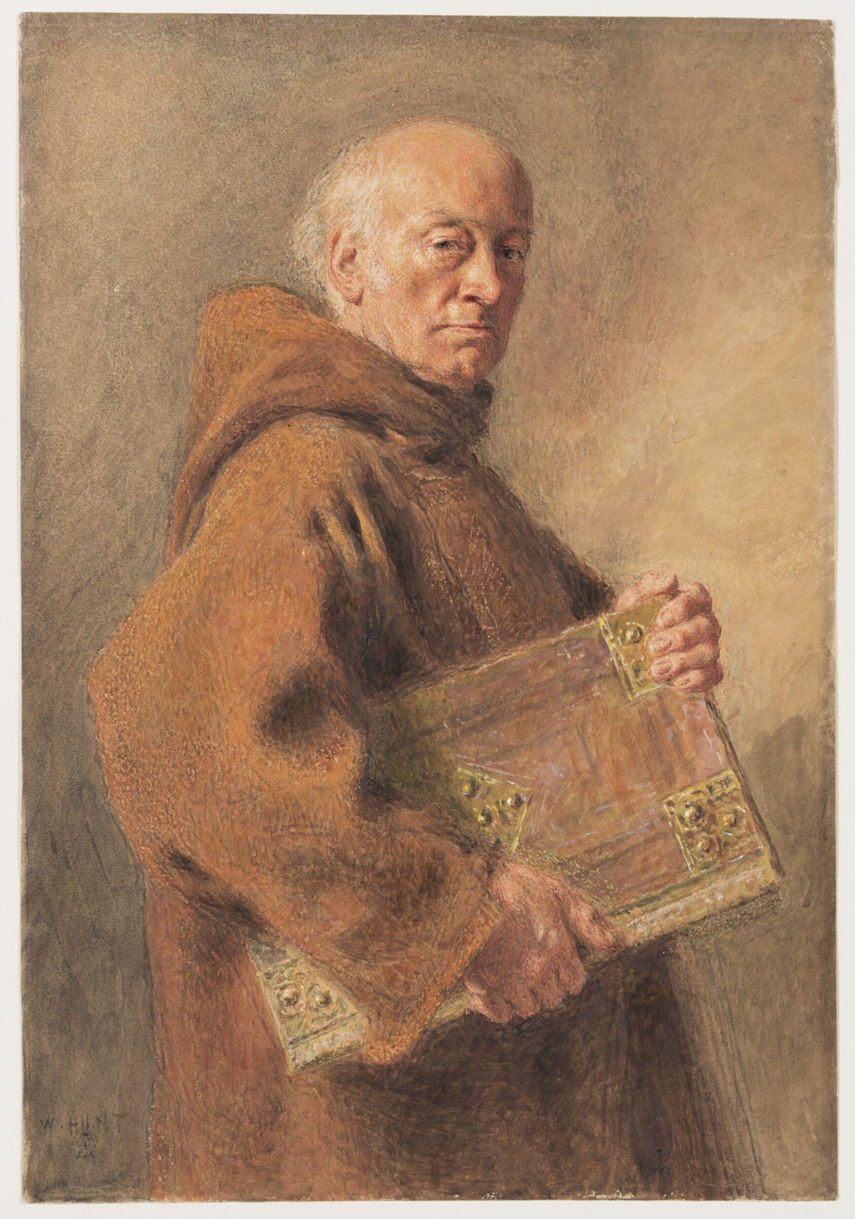 The Monk, William Henry Hunt, ca. early 19th century