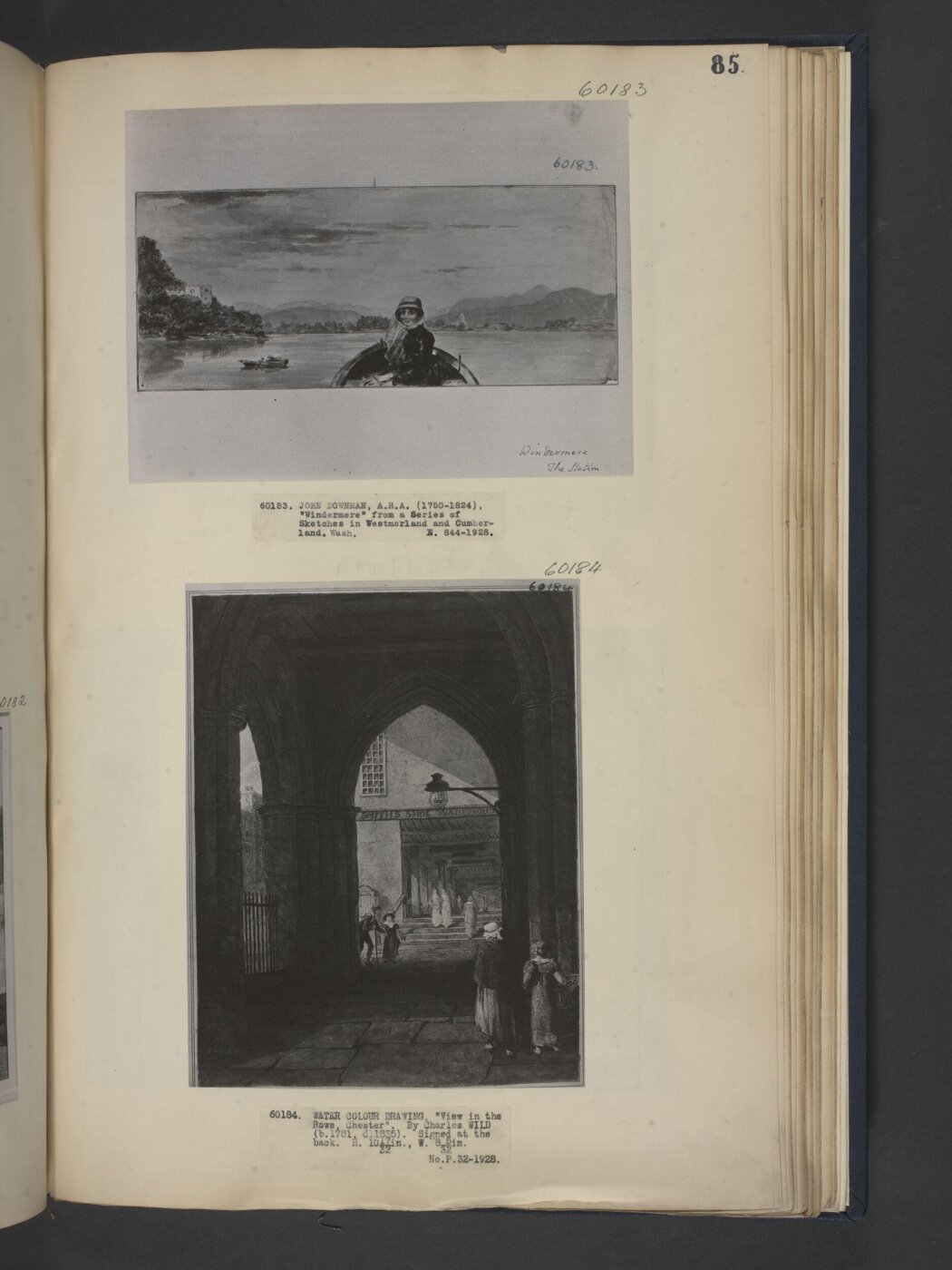 John Downman, A Series of sketches on the spot made by J. Downman when he took a Tour of the Lakes in Westmoreland and Cummerland [sic] 1812