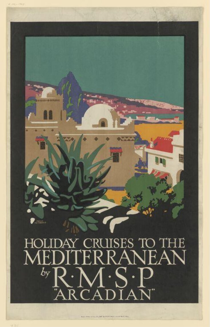 Holiday Cruises To Mediterranean by R.M.S.P. "Arcadian" top image