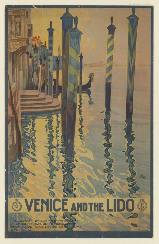 Venice and the Lido (c.1920) by Raniero Grassi
