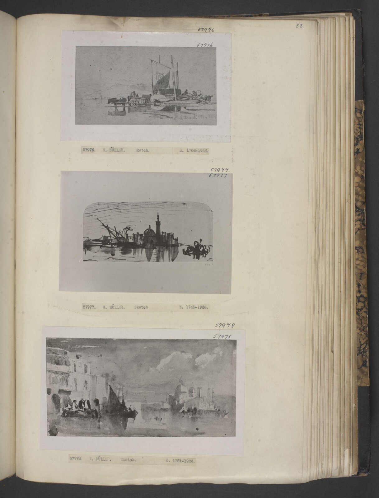 Drawing, William James Müller, 1830s