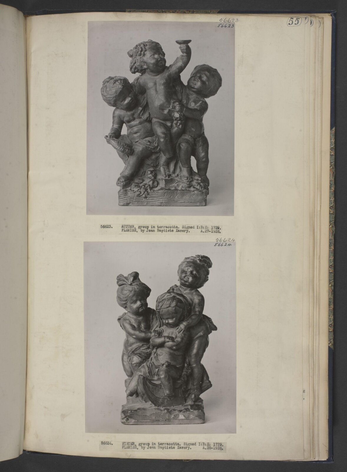Statuette, Jan Baptist Xavery, 1726