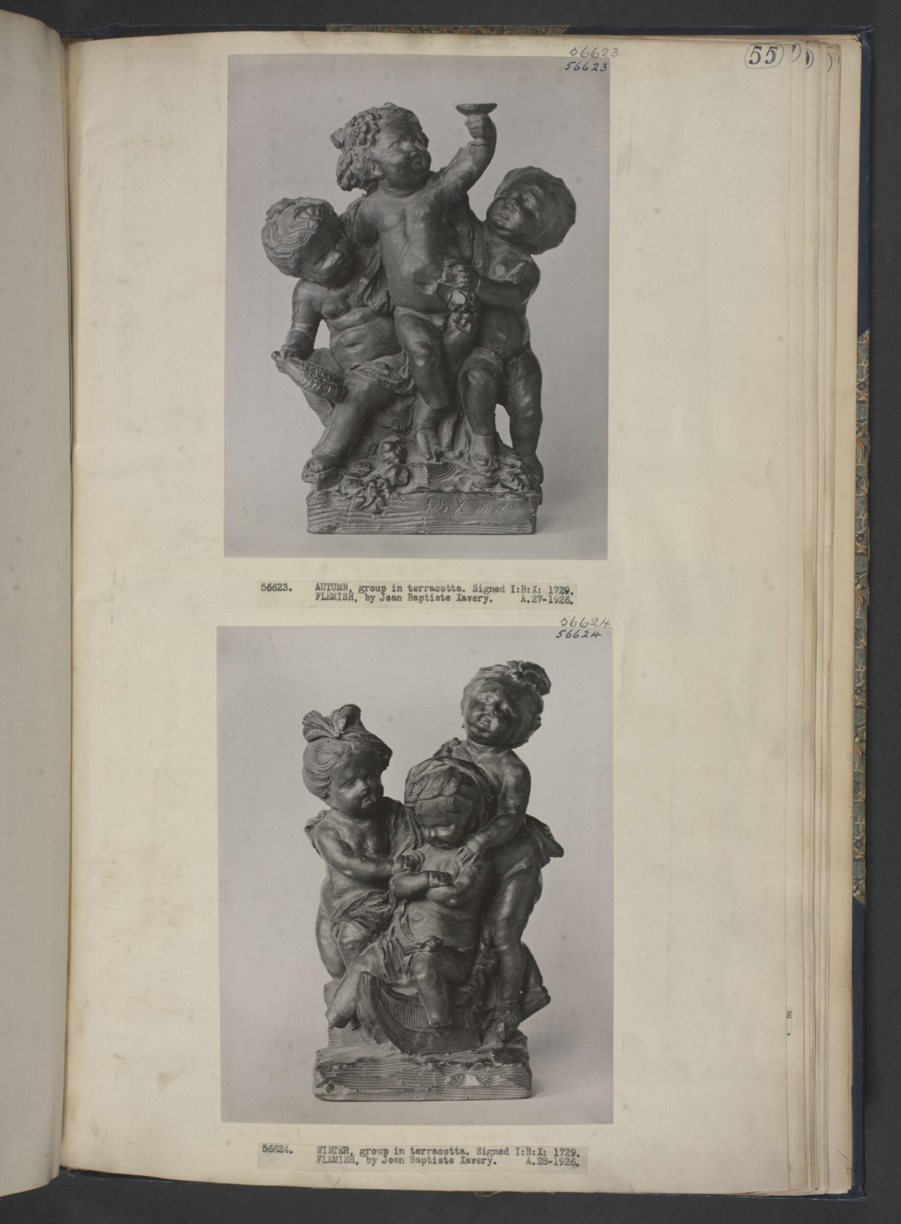Statuette, Jan Baptist Xavery, 1726