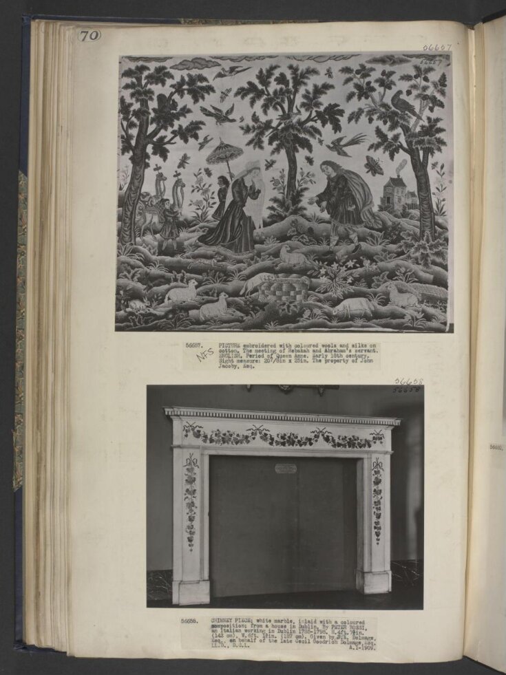 Chimneypiece from an unidentified house in Dublin top image