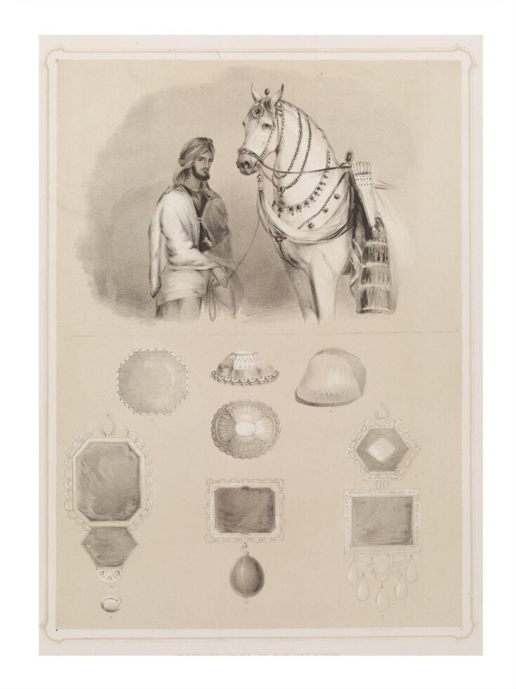 Portraits of the princes & people of India, by the Hon. Miss Eden, drawn on the stone by L. Dickinson image
