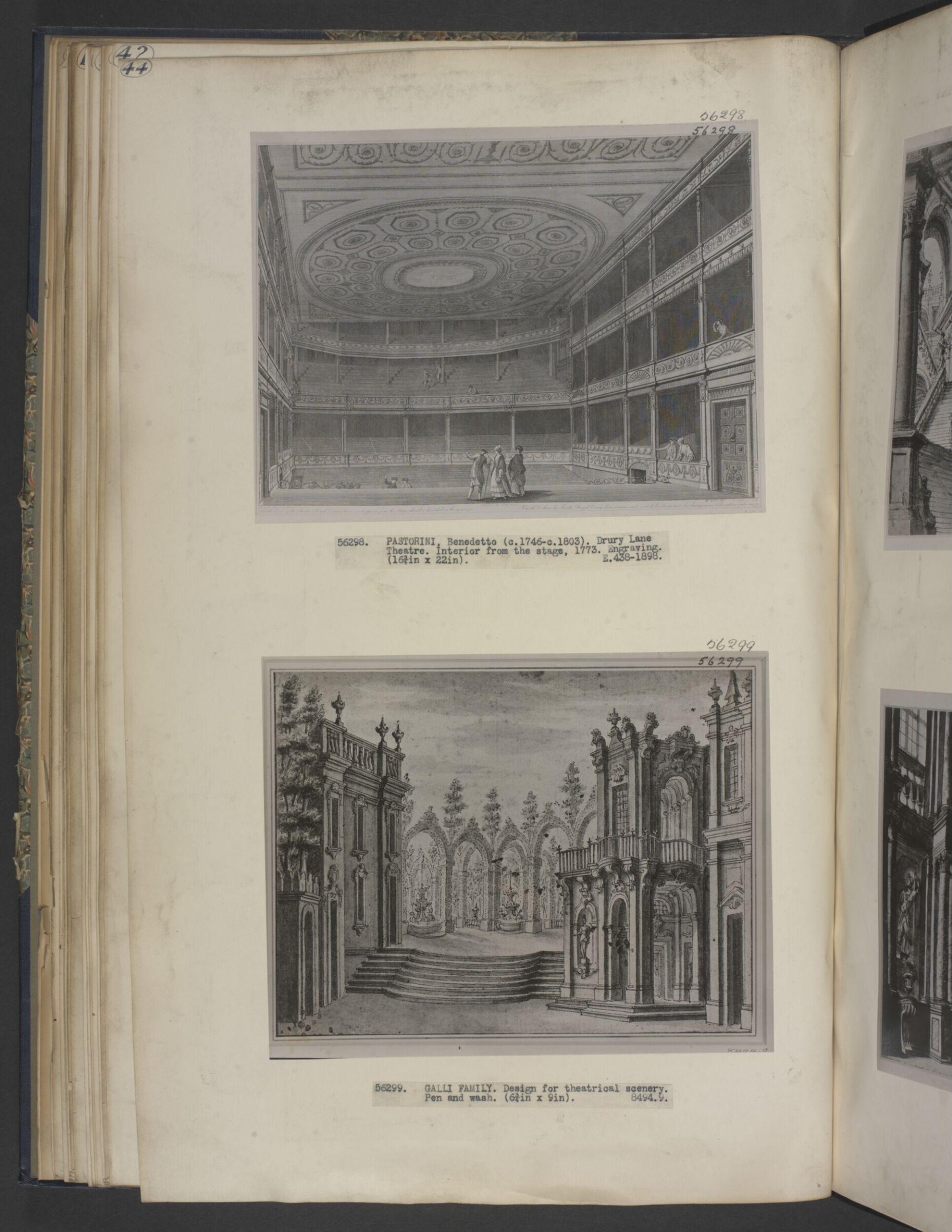 design for a flight of steps leading to a garden, Ferdinando Galli da Bibiena, ca. 1657 - ca. 1756