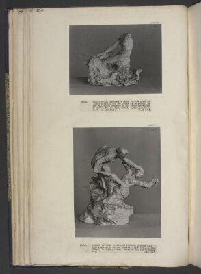 Three Struggling Figures, ca. 1844