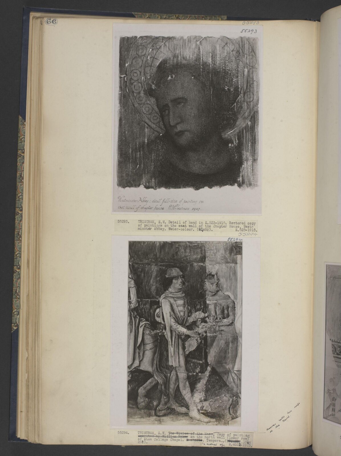 Painting, Ernest William Tristram, c. 1920
