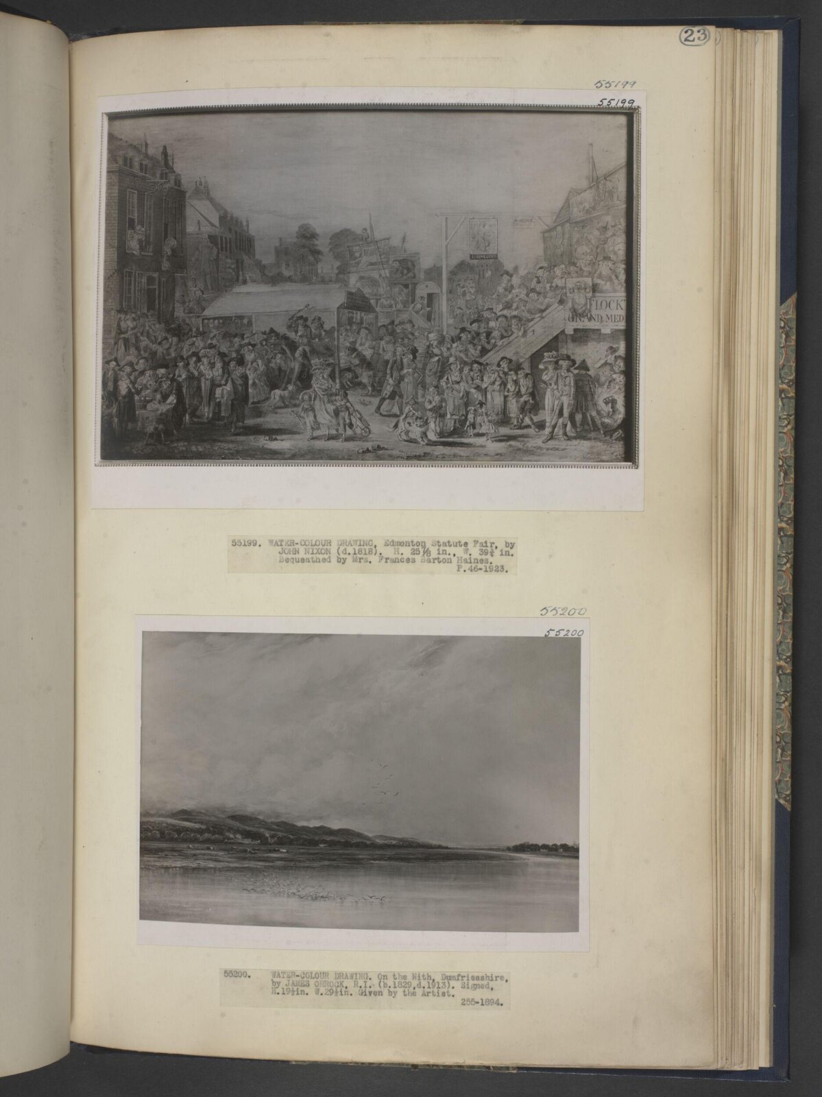 Edmonton Statute Fair, John Nixon, ca. 1780s