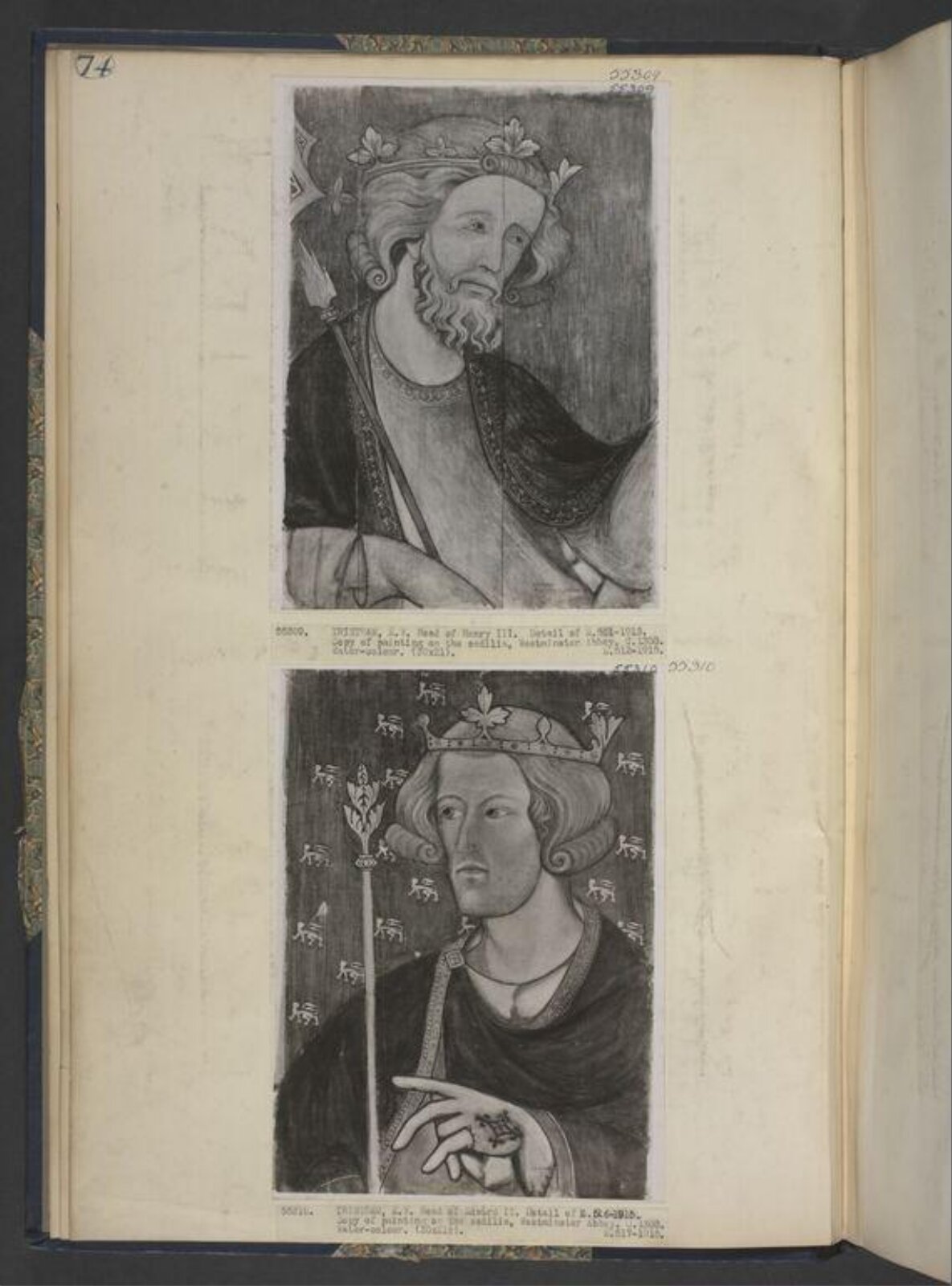 Edward I, Ernest William Tristram, 1907-09